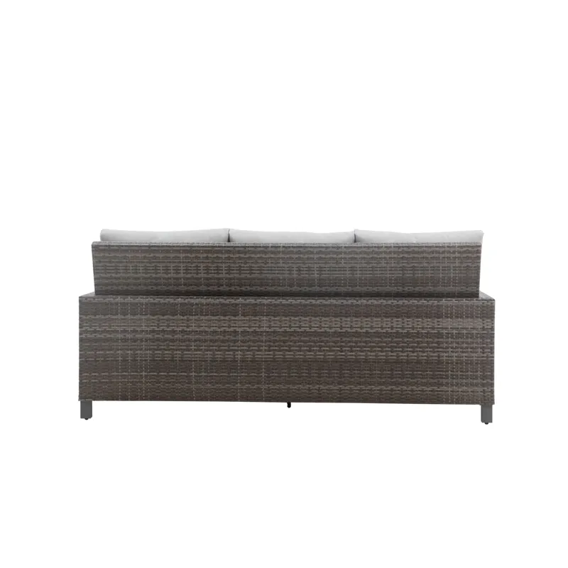 Bungalow Patio Sofa W/2 Accent Pillows