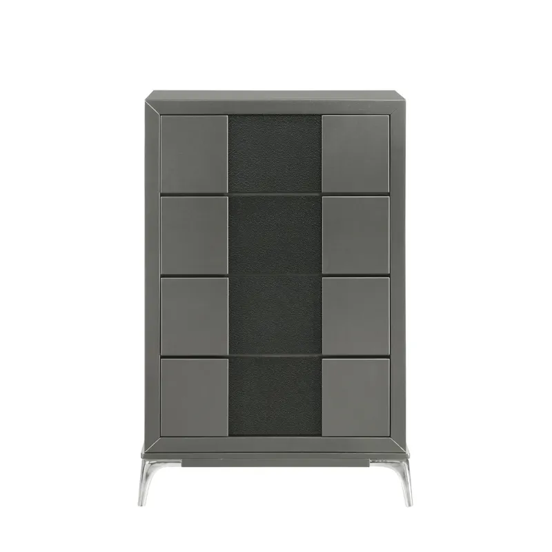 Nocturne 4 Drawer Chest-Slate