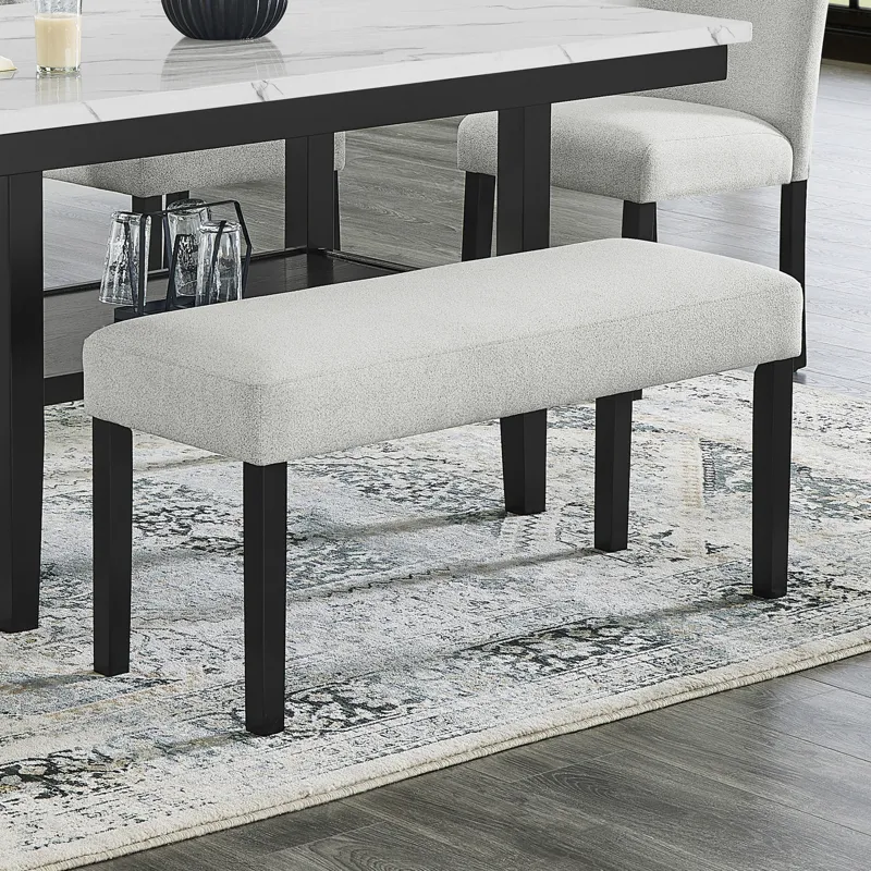 Celeste Dining Bench-Stone