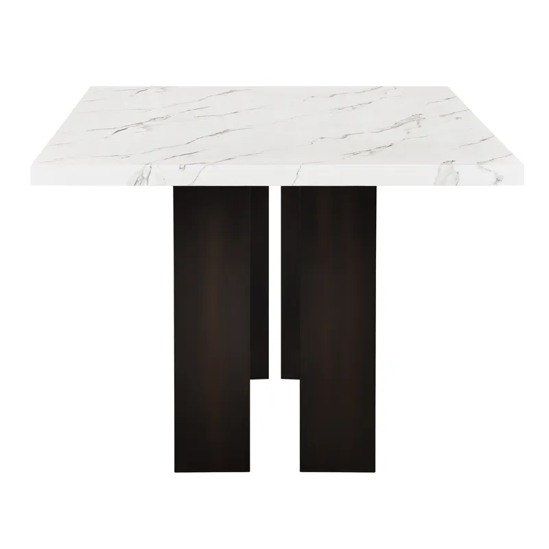 Faust Adjustable Table Base-Espresso
