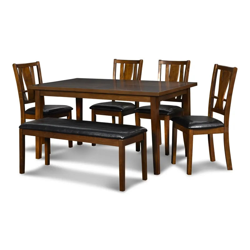 Dixon Std Dining 6 Pc Set-Dk Espresso