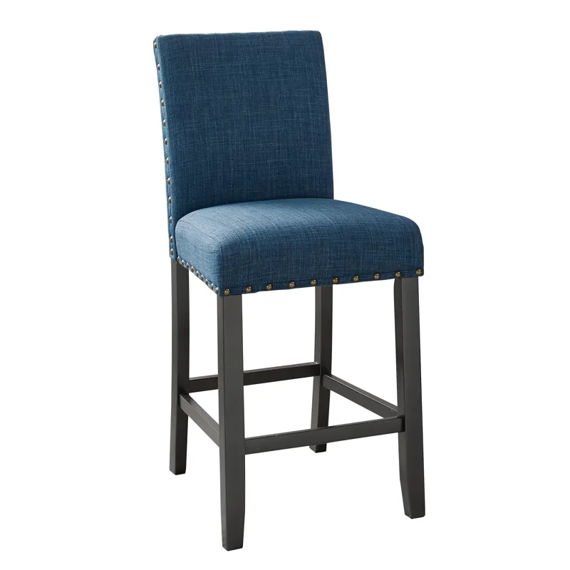 Crispin Marine Blue Counter Chair- (2/Ctn)