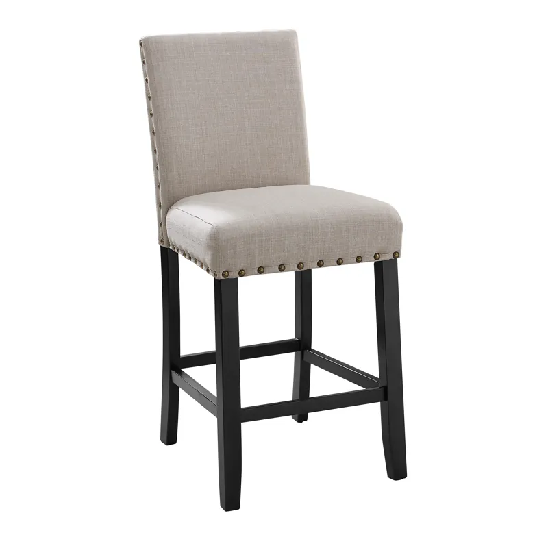 Crispin Natural Beige Counter Chair- (2/Ctn)