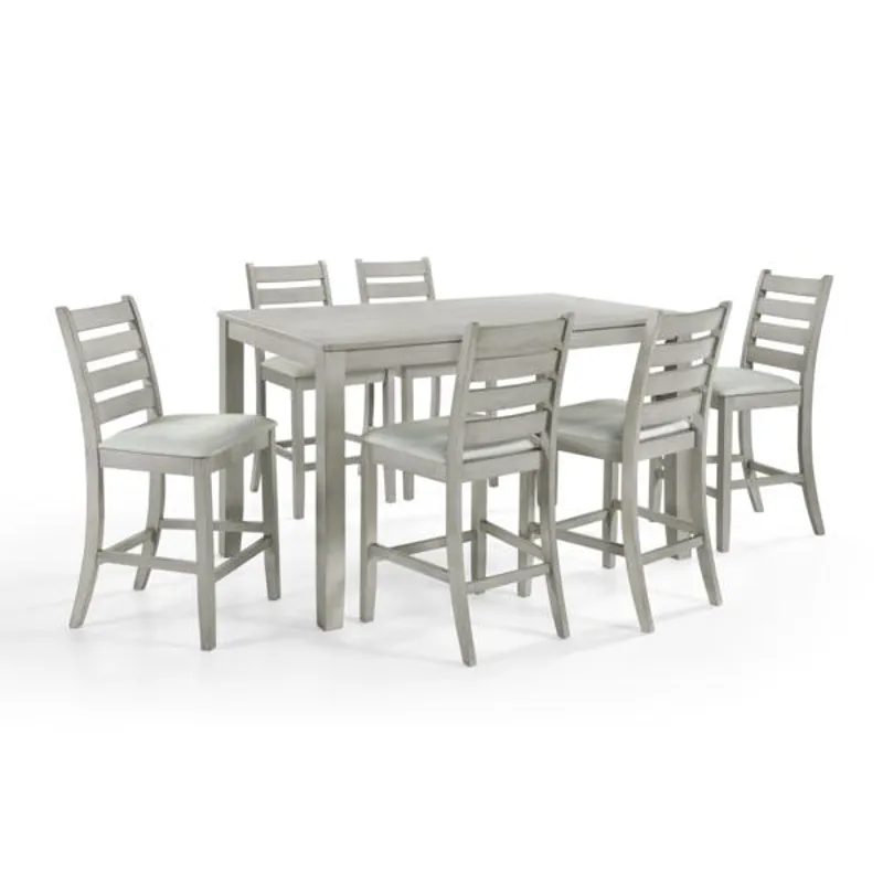 Pascal Counter Dining Table-Driftwood