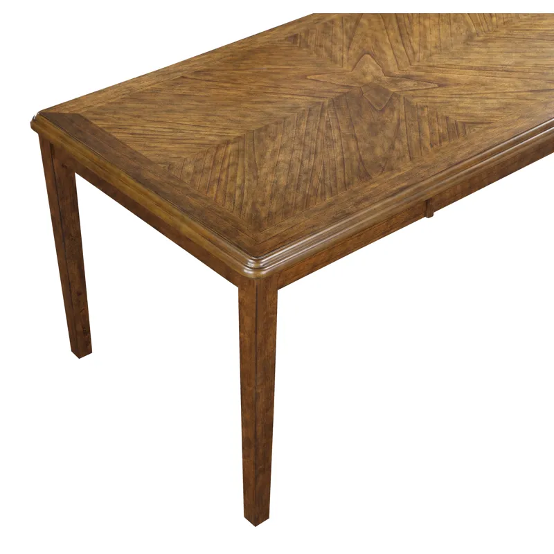 Gia 60" Dining Table+Chairs (5 Pcs/Ctn) -Brown