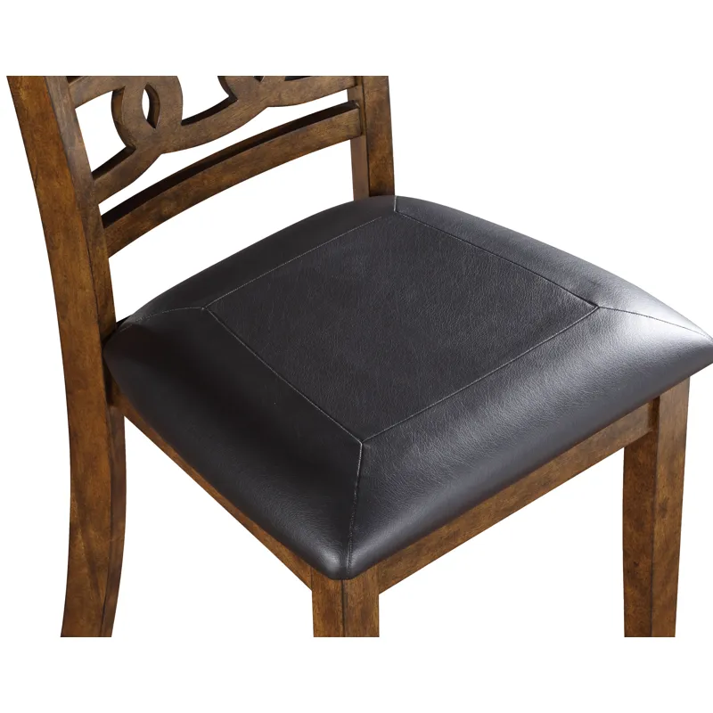 Gia Dining Chairs (2/Ctn)-Brown