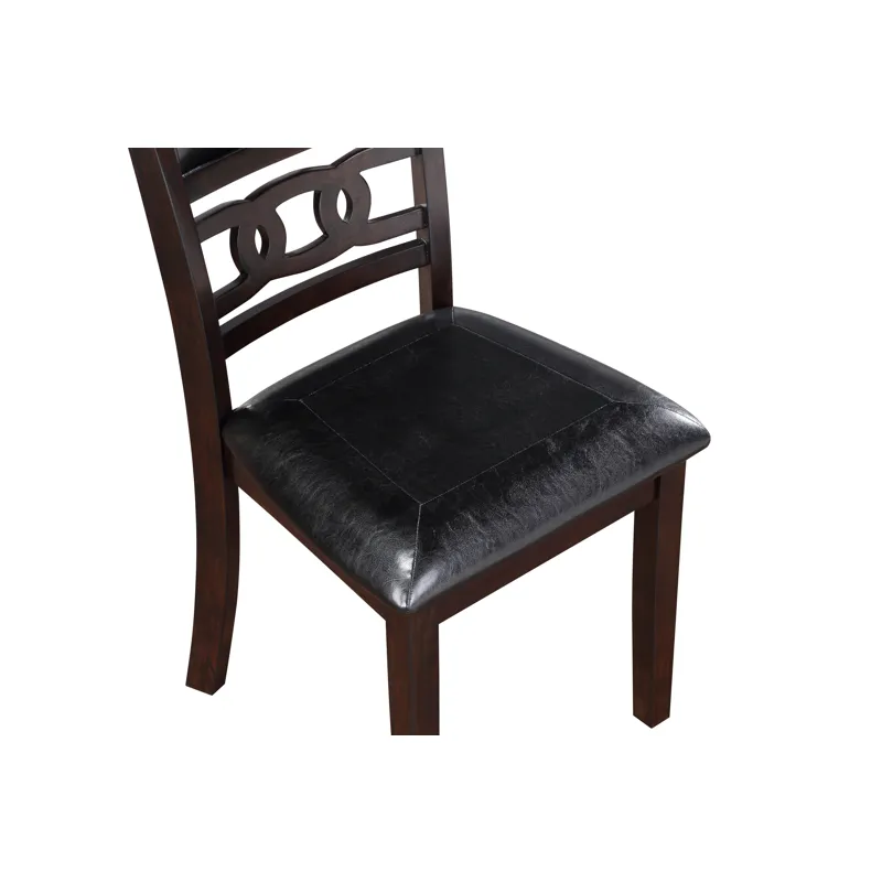 Gia Dining Chairs (2/Ctn)-Ebony