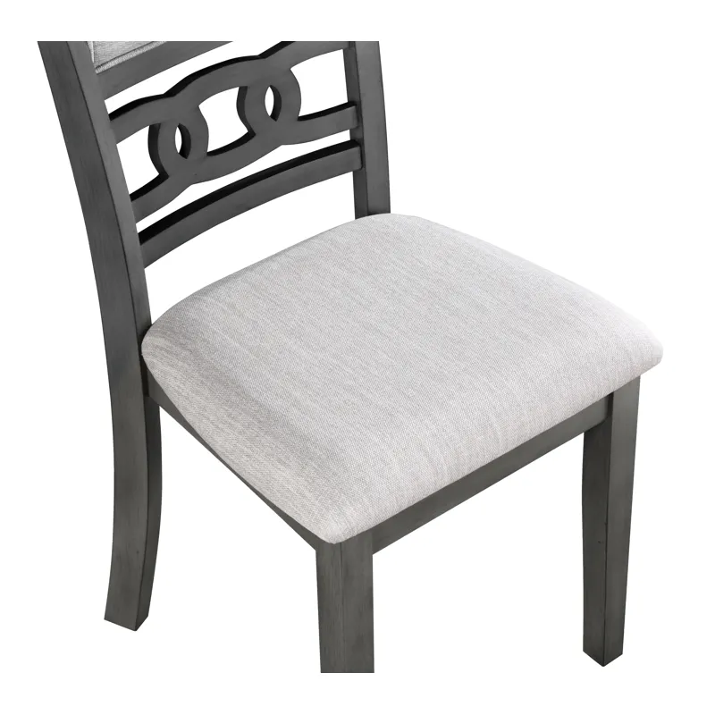 Gia Dining Chairs (2/Ctn)-Gray