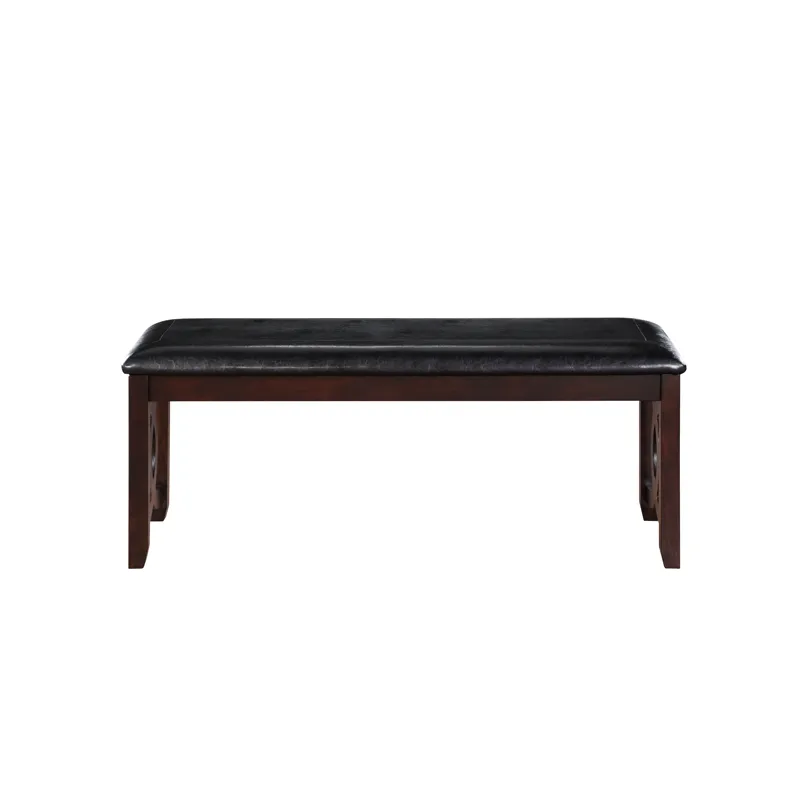 Gia 46" Bench-Ebony