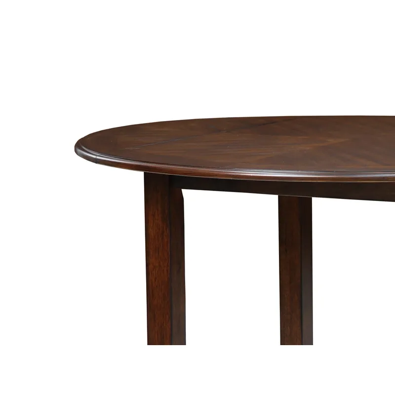 Gia 42" Dining  Drop Leaf Table W/2 Chairs-Cherry