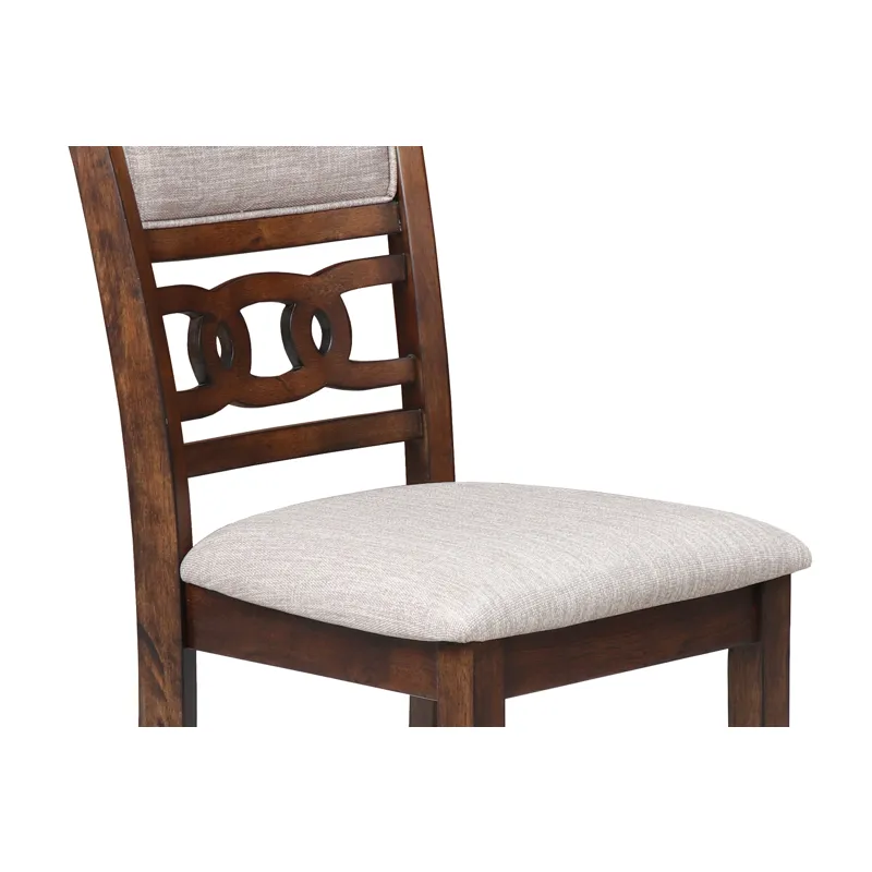 Gia 42" Dining  Drop Leaf Table W/2 Chairs-Cherry