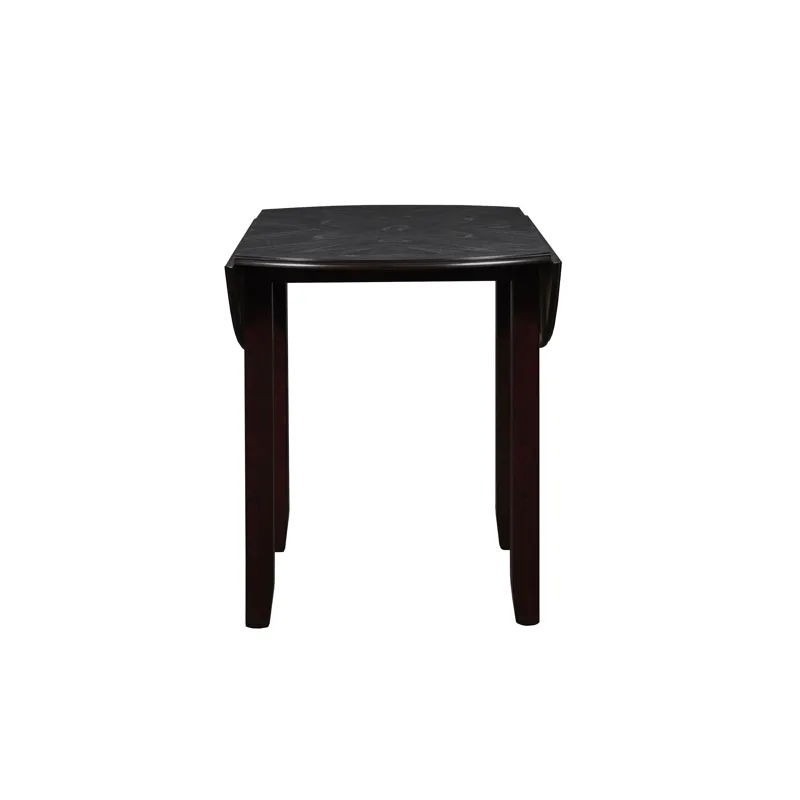 Gia 42" Dining  Drop Leaf Table W/2 Chairs-Ebony