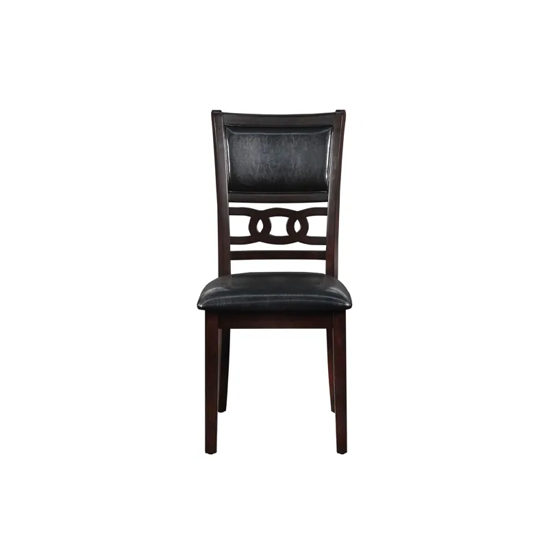Gia 42" Dining  Drop Leaf Table W/2 Chairs-Ebony