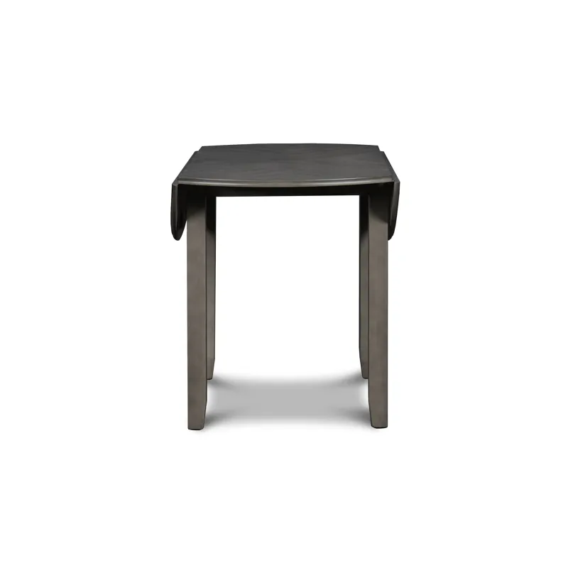 Gia 42" Dining  Drop Leaf Table W/2 Chairs-Gray