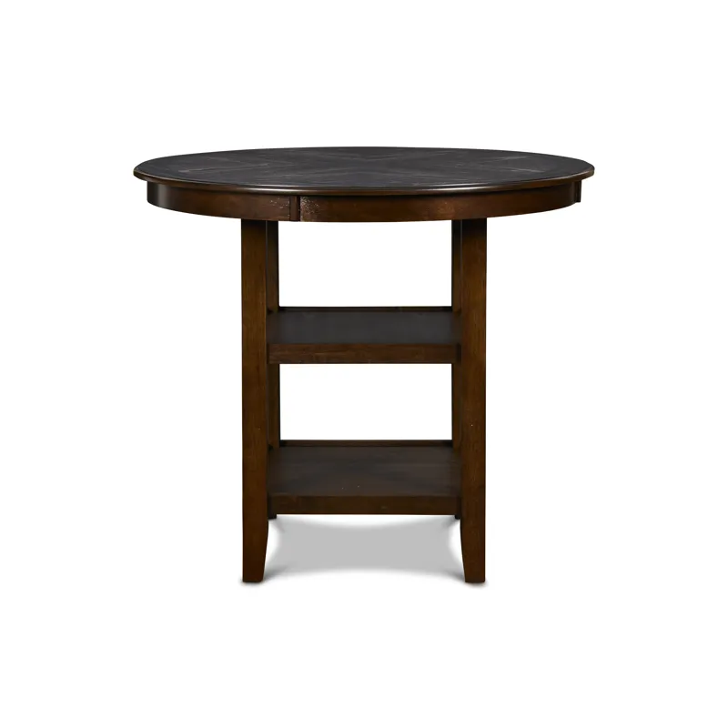 Gia Round Counter Dining 5 Pc Set - Cherry
