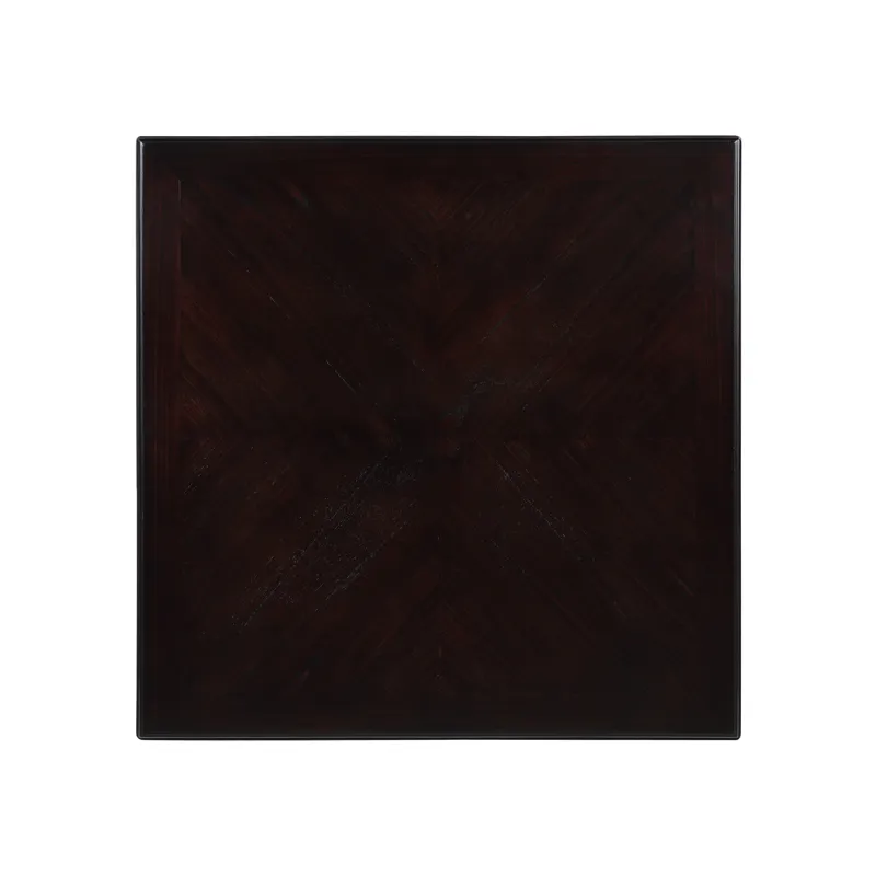 Gia 5Pc 42" Square  Counter Table & 4 Chairs-Ebony