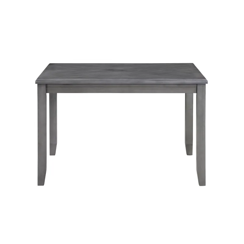 Gia 5Pc 48" Rect. Dining Table & 4 Chairs-Gray