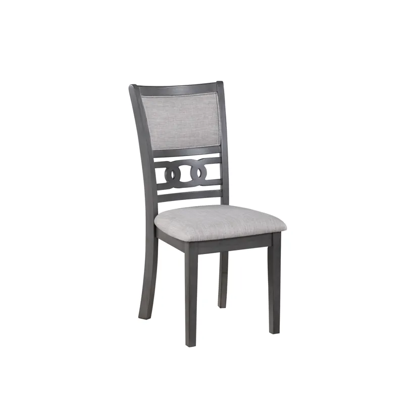 Gia 5Pc 48" Rect. Dining Table & 4 Chairs-Gray