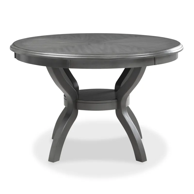Cori Round Dining 5 Pc Set-Gray