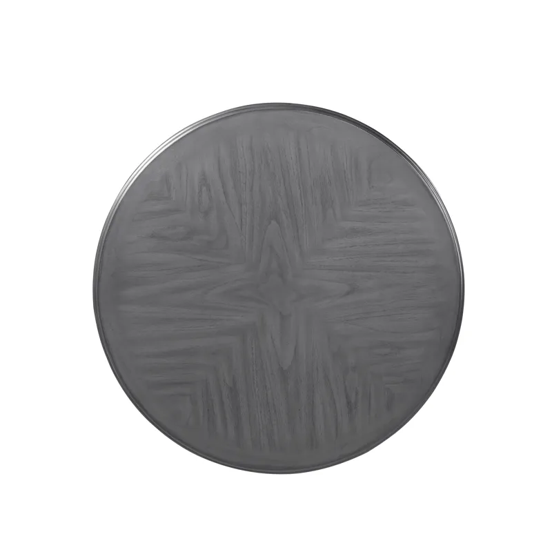 Cori Round Dining 5 Pc Set-Gray