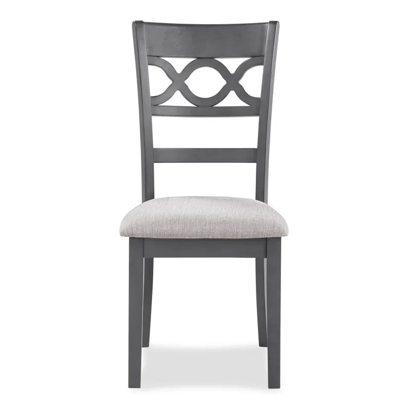 Cori Round Dining 5 Pc Set-Gray