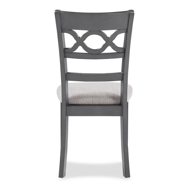 Cori Round Dining 5 Pc Set-Gray