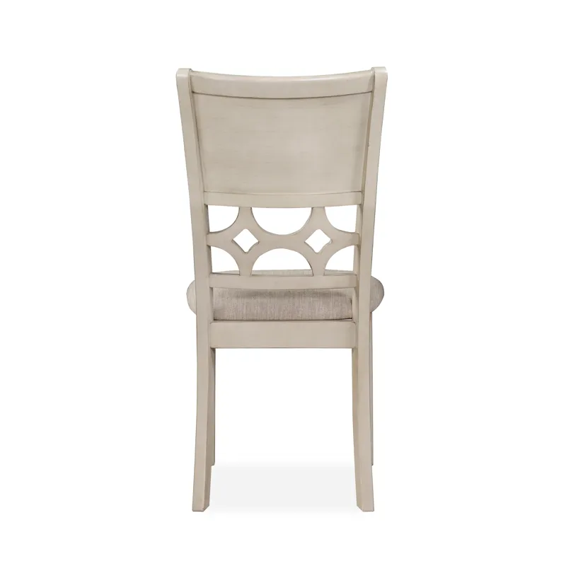 Mitchell 5 Pc Dining Set-Two Tone Bisque/Brown