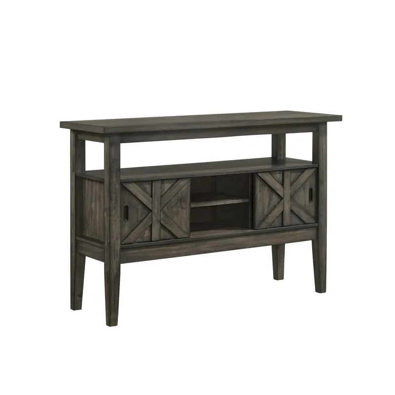 Gulliver Server-Rustic Brown