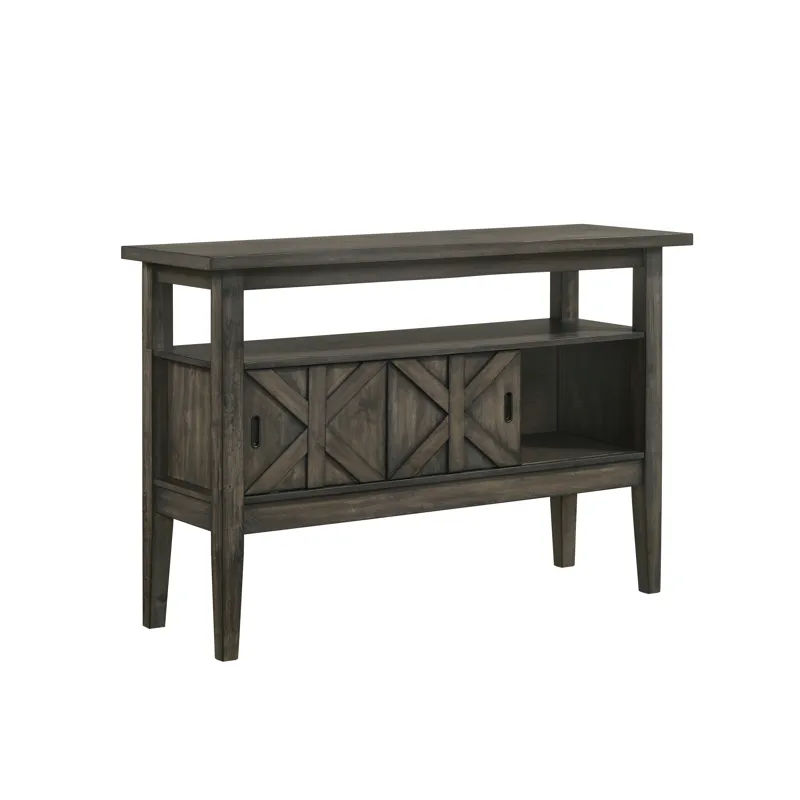 Gulliver Server-Rustic Brown