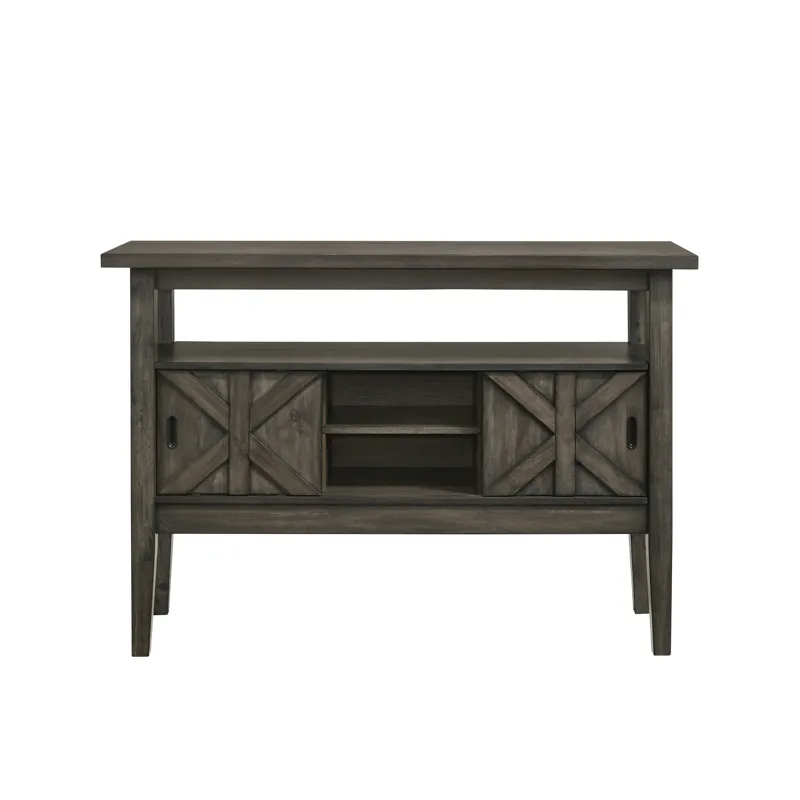 Gulliver Server-Rustic Brown