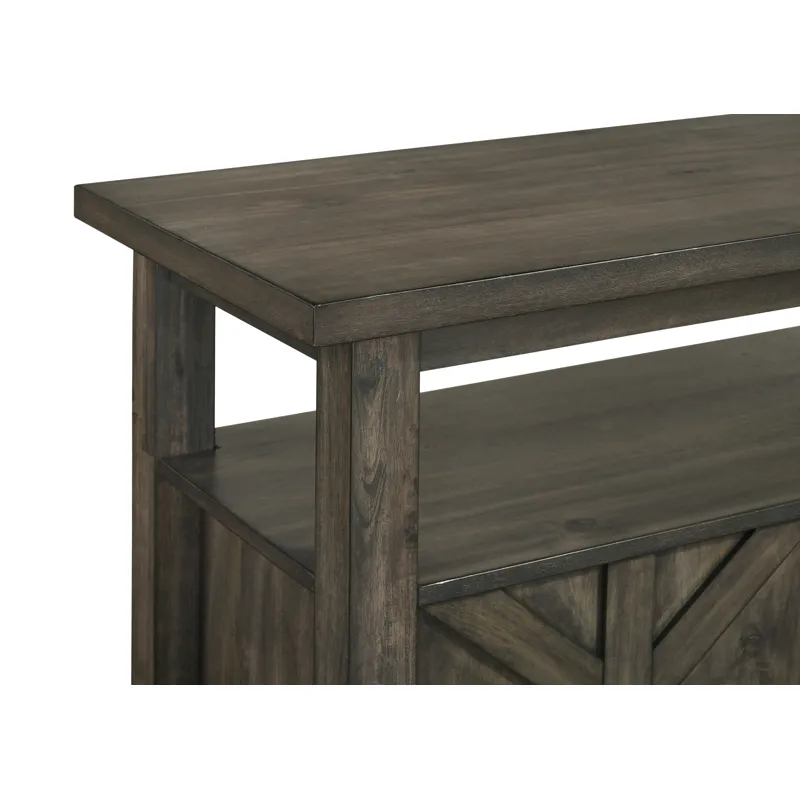 Gulliver Server-Rustic Brown
