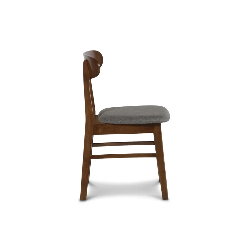 Morocco Dining Chair W/Dark Gray Seat Cushion