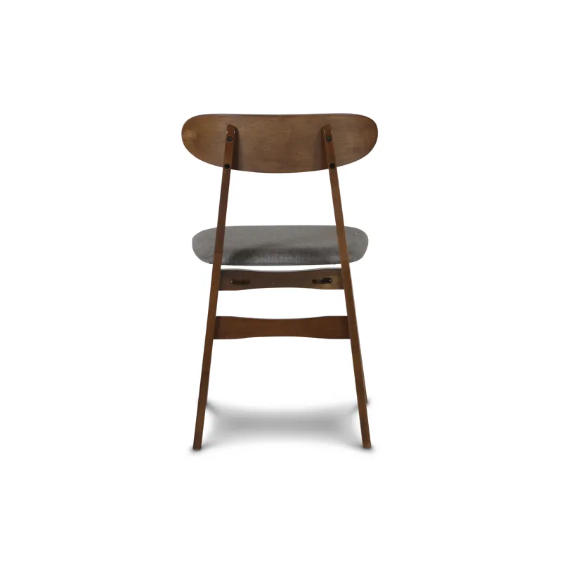 Morocco Dining Chair W/Dark Gray Seat Cushion