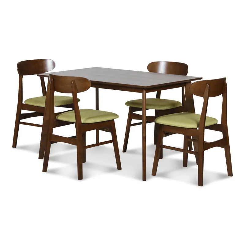Morocco Dining Chair W/Green Seat Cushion