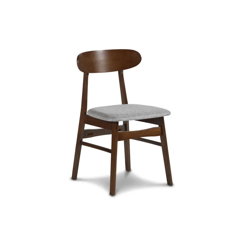 Morocco Dining Chair W/Light Gray Seat Cushion
