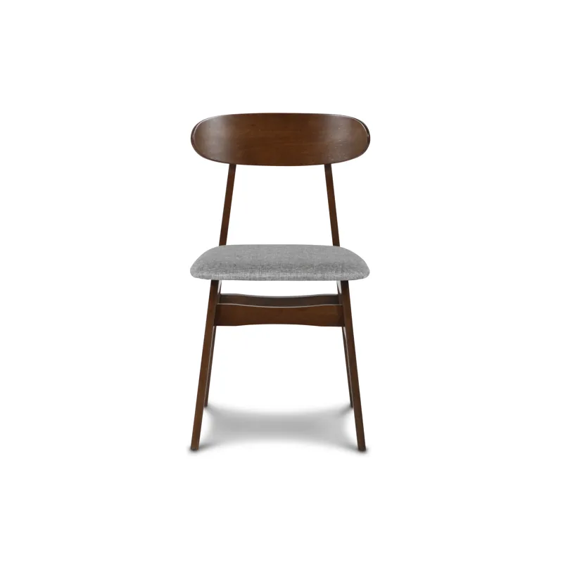 Morocco Dining Chair W/Light Gray Seat Cushion