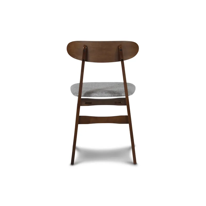 Morocco Dining Chair W/Light Gray Seat Cushion