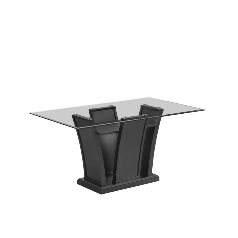 Platina Dining Table Base-Glitter Gray (2 Of 2)