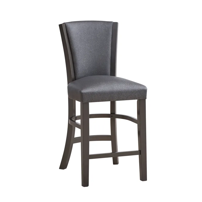 Platina Counter Chair-Glitter Gray