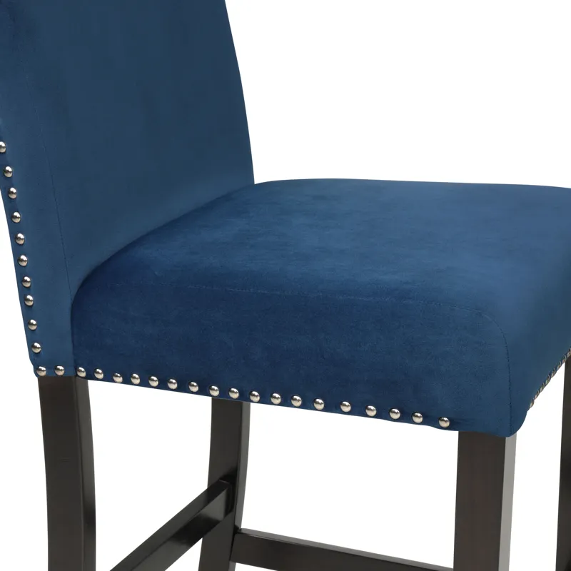 Celeste Counter Height Chair-Blue  (2 Per Carton)