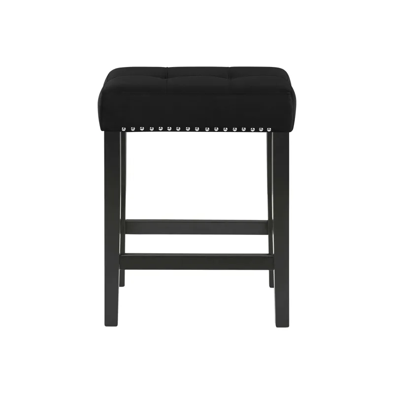 Celeste Theater Bar Table W/ 3 Stools-Black