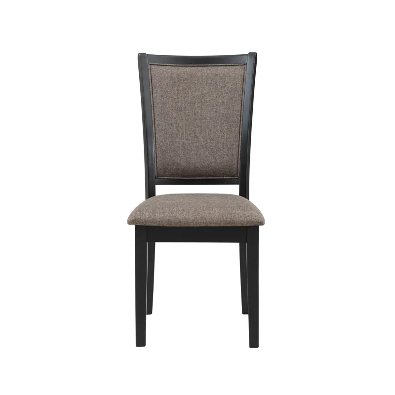 Potomac  60" Rectangle Dining Table & 4 Chairs-Brown/Black