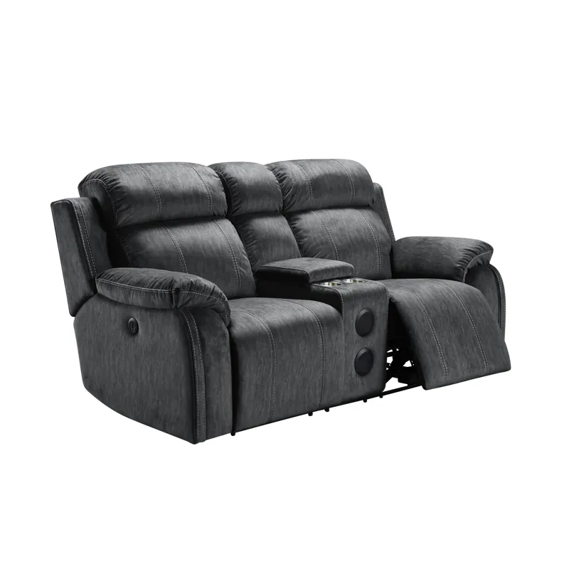 Tango Console Loveseat W/Speaker-Shadow