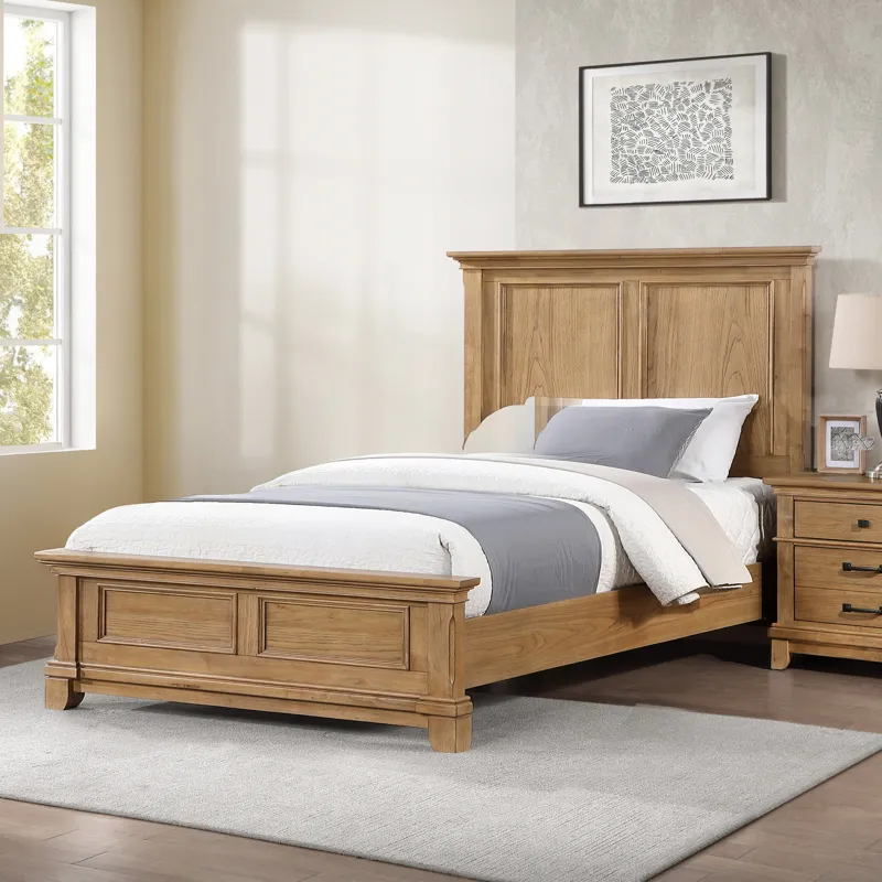 Sunstone Panel Side Rails-Honey - Twin/Full