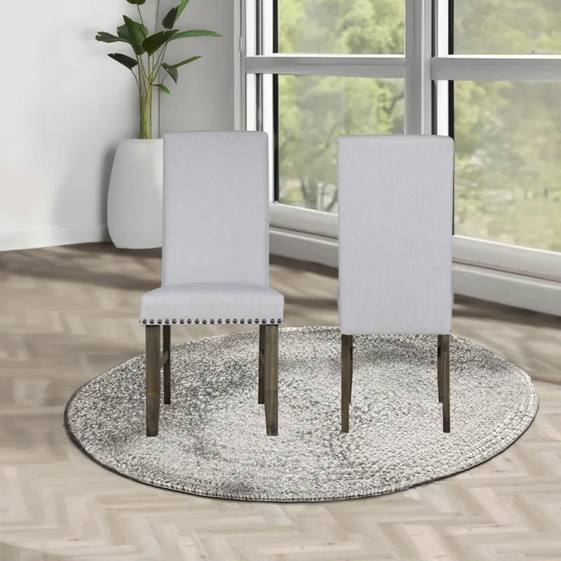 Julius Upholstered Dining Chair(2 Per Carton-Walnut