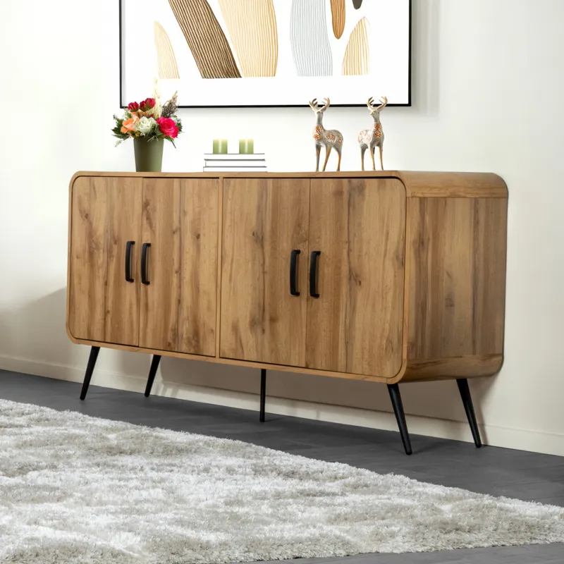 Rowan 63" Sideboard TV Console-Natural