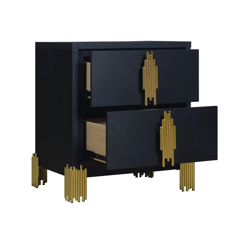 Empire Nightstand Black