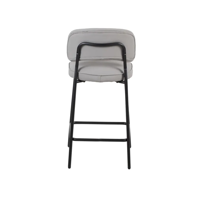 Blythe Ivory Vegan Leather Counter Chair(2 Per Carton)