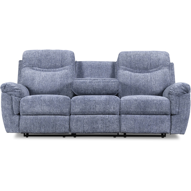 Sheffield Dual Recliner Sofa Blue U243230BLU by New Classic Home