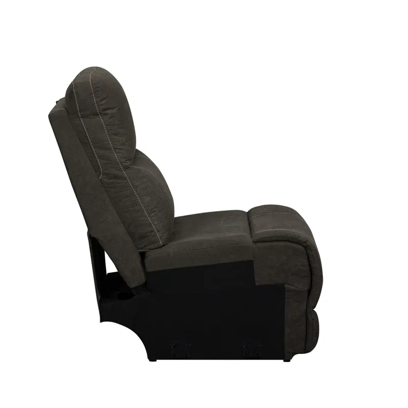 Gaia Armless Chair-Sable